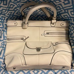 White purse
